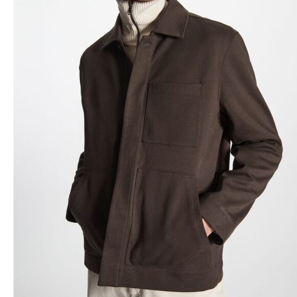 COS Minimal Jersey Jacket - Picture 2 of 13